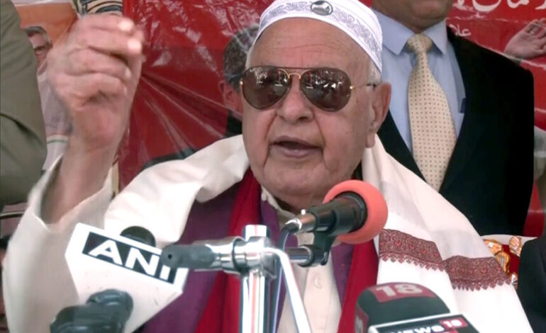 Farooq Abdullah’s Strong Message to Pakistan: Kashmir Will Never Become Pakistan